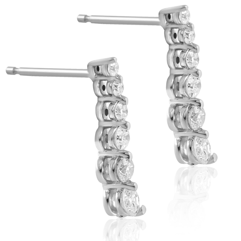10k & Diamond Journey Studs